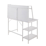 Geo - Shelf Contemporary Desk For Office