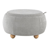 Tray - Pouf Storage Ottoman