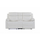 Blanche - Console Reclining Loveseat With LED Lights