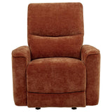 Navarro - Chenille Upholstered Glider Recliner