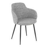Boyne - Industrial Chair - Noise Fabric