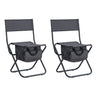 Folding Outdoor Chairs With Storage Bag, Portable Chair For Indoor, Outdoor Camping, Picnics And Fishing