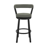 Kobe - Swivel Bar Stool - Black Finish