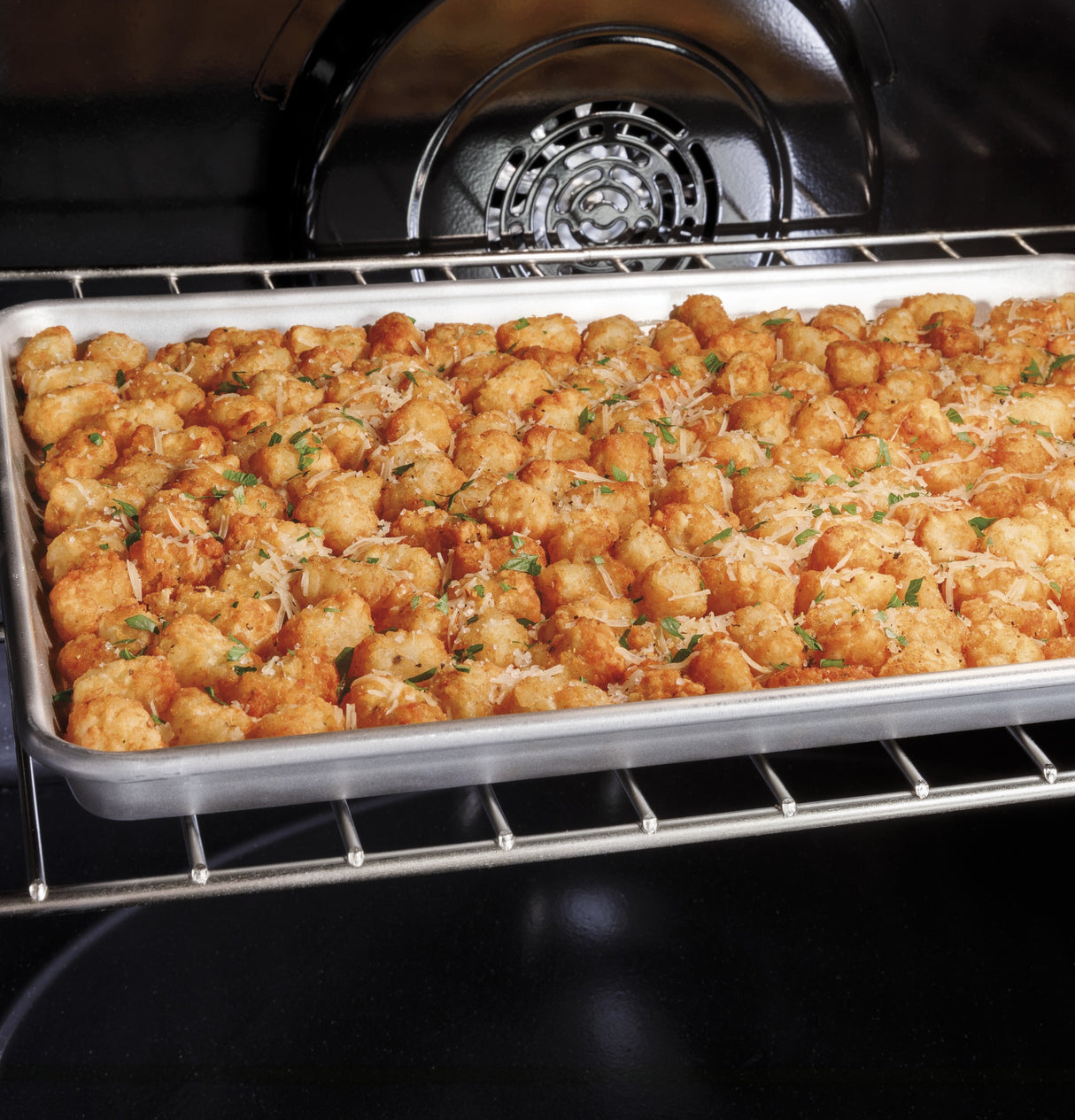 GE Profile(TM) 30" Smart Slide-In Electric Convection Range with No Preheat Air Fry - (PSS93BPTS)