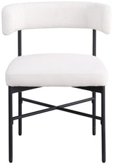 Rivage - Durable Dining Chair With Black Frame (Set of 2)