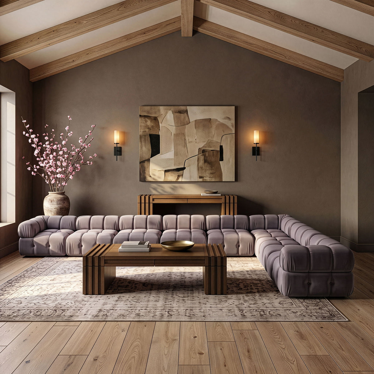 Orin - 8 Piece Modular Sectional (5 Modular Chairs, 3 Corner Chairs)