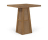 Fenwick - Cane, Oak Veneer And Solid Wood Bar Height Table