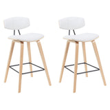 Fox - Swivel Counter Height Stool - Light Brown