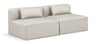 Cube - Modular 2 Seat Armless Sofa