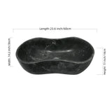 Bathroom Vessel Sink With Wavy Design