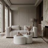 Imperia - Concrete Indoor / Outdoor Coffee Table - White