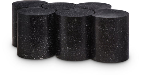 Dimple - 6 Piece Modular Coffee Table - Terazzo Finish