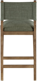 Avon - Linen Textured Performance Fabric Counter Stool