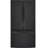 GE Profile(TM) Series ENERGY STAR(R) 23.1 Cu. Ft. Counter-Depth French-Door Refrigerator - (PWE23KELDS)
