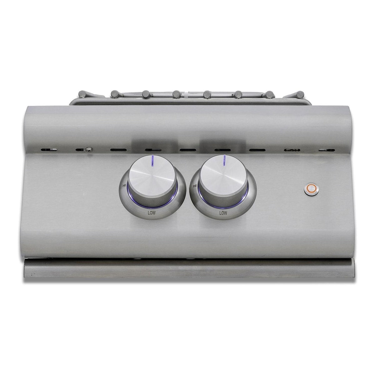 Blaze LTE+ Built-In Propane Gas High Performance Power Burner w/ Wok Ring & Stainless Steel Lid - BLZ-PBLTE3-LP