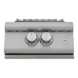Blaze LTE+ Built-In Propane Gas High Performance Power Burner w/ Wok Ring & Stainless Steel Lid - BLZ-PBLTE3-LP