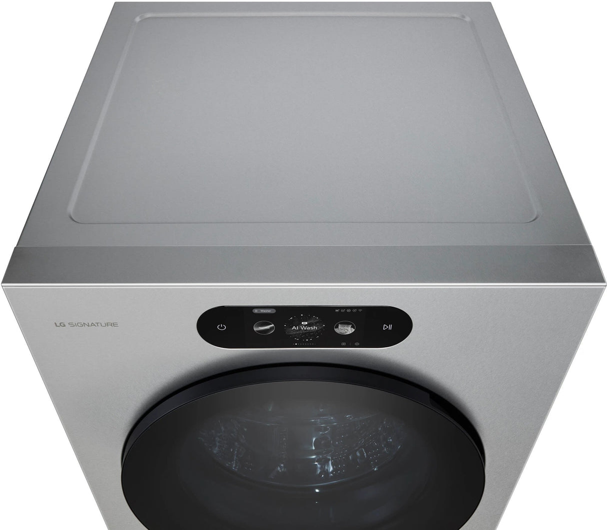 LG SIGNATURE DLEX9900S Electric Dryer door open view