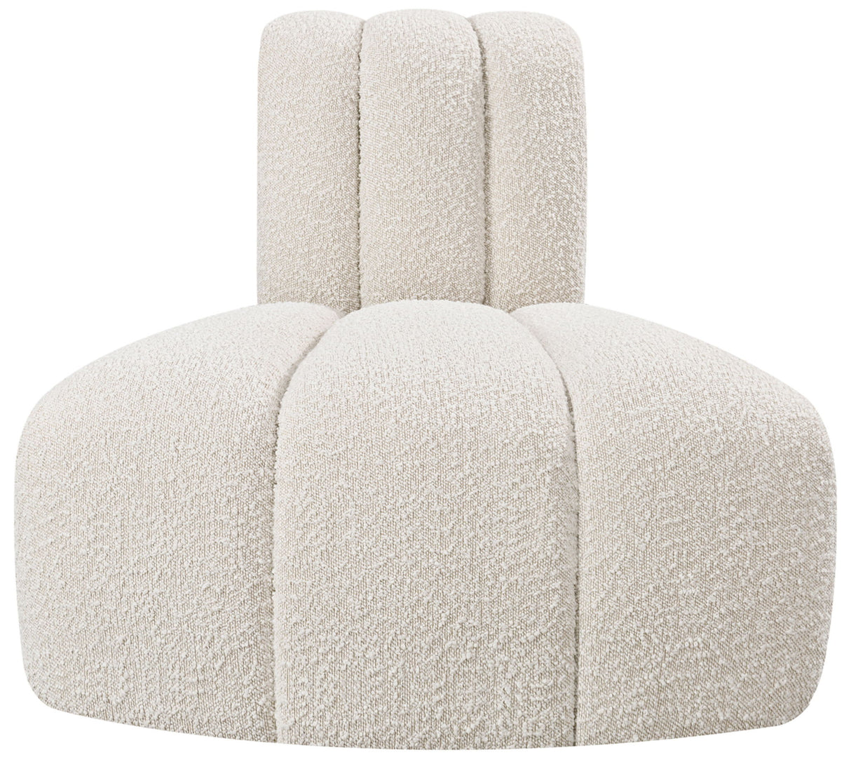 Arc - Boucle Fabric Reverse Corner