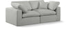 Comfy - Linen Modular Sofa 2 Seats