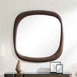 Dana - Accent Mirror - Dark Walnut