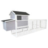 Large Outdoor Hen House With Run And Nesting Box Poultry Cage