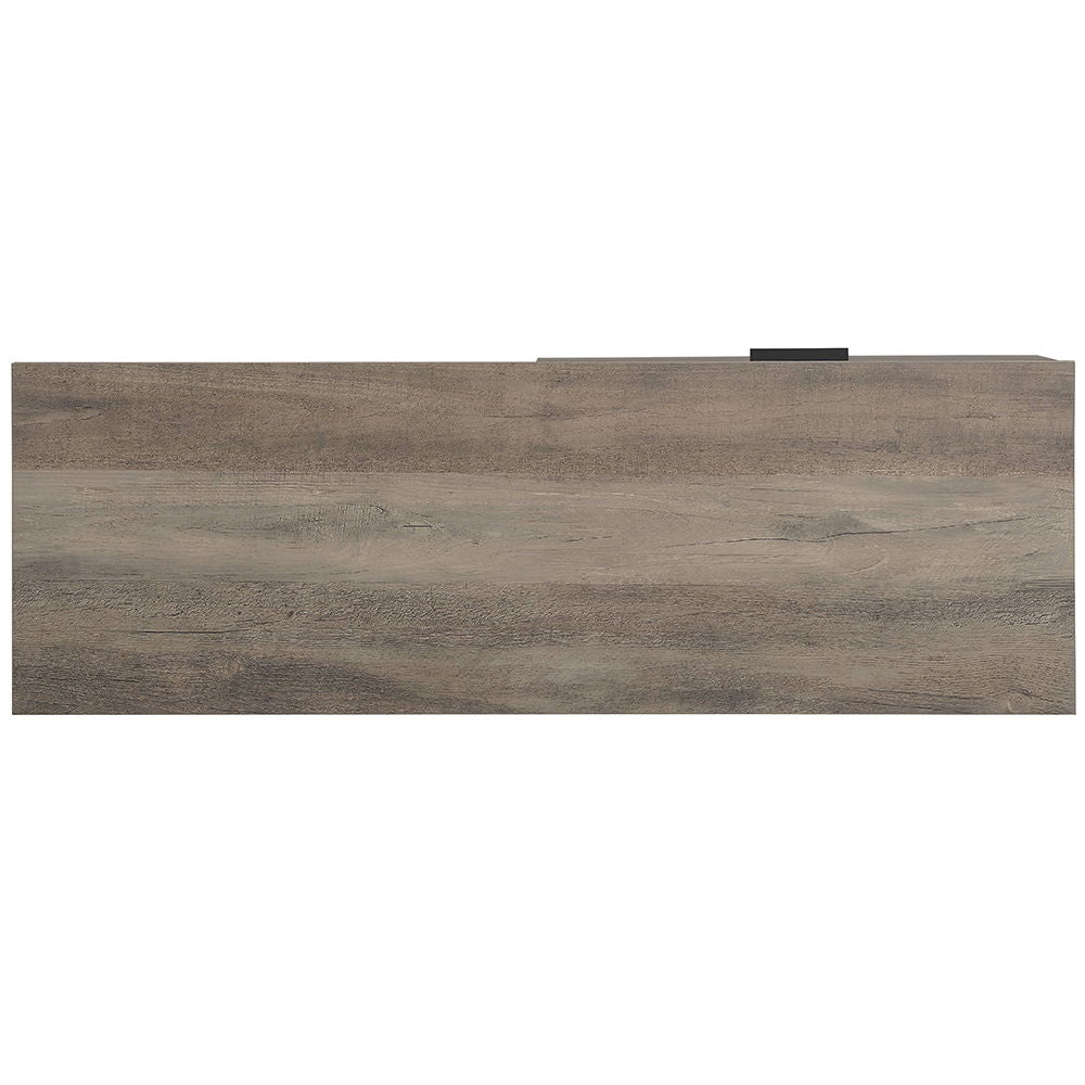 Galeno - Writing Desk - Rustic Oak & Black