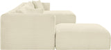 Shaggy - 6 Piece Modular Sectional With Chaise And Ottoman