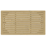 Palmetto - Outdoor Coffee Table - Light Teak