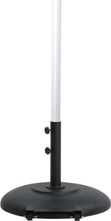 Amalfi - Patio Umbrella - Black Base / White Pole