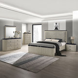 Travonte - Chest - Gray / Beige