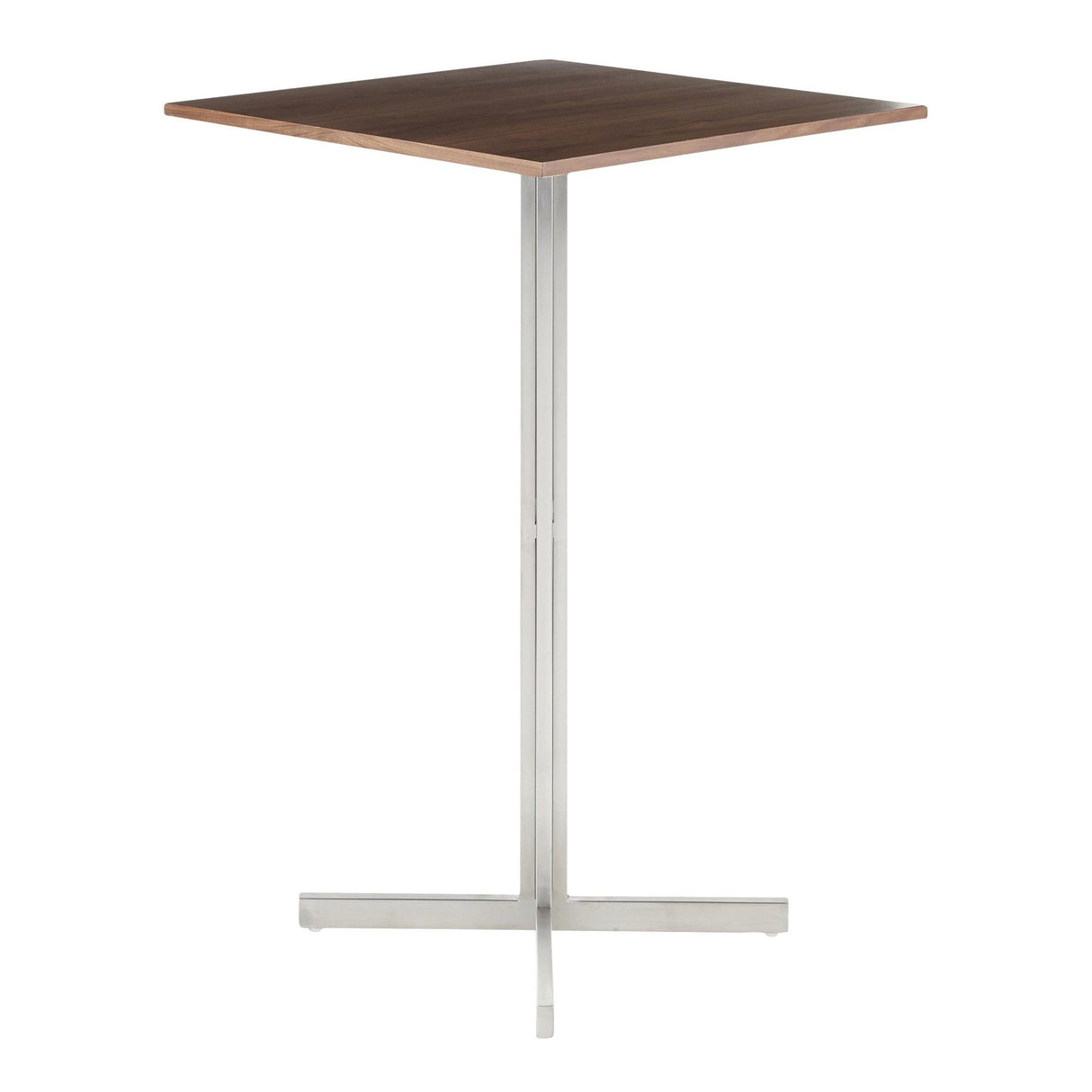 Fuji - Square Bar Table - Dark Brown