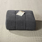 Chosen - Ottoman - Gray Chenille