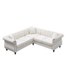 Streamline Modern L-Shaped Corner Sofa