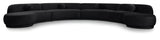 Avra - 189" Velvet Performance Fabric Upholstered Sectional