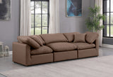 Indulge - Faux Leather 3 Seat Modular Sofa