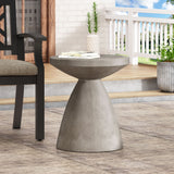 Outdoor / Indoor Lightweight Concrete Side Table