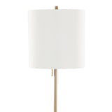 Cone - Contemporary Metal Floor Lamp From Grandview Gallery