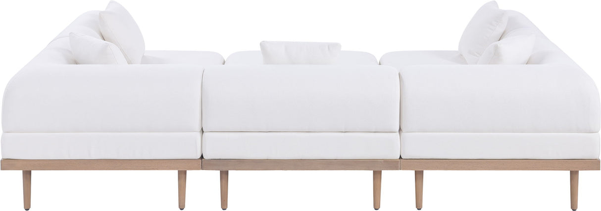 Laguna - 6 Piece 142" Outdoor Patio Modular Sectional