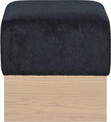 Havre - Ottoman / Stool With Natural Base
