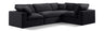 Comfy - 4 Piece Velvet Modular Sectional