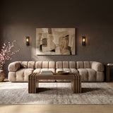 Orin - Fabric Velvet 4 Piece Modular Sofa
