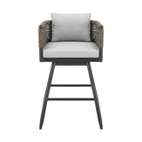 Alegria - Outdoor Patio Swivel Bar Stool