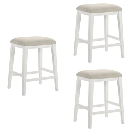 Jane - Contemporary Transitional Wood Counter Height Kitchen Bar Stool