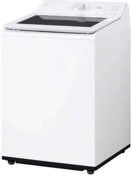 LG WT8205CW Top Load Washer open lid detail