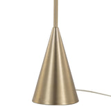 Cone - Contemporary Metal Floor Lamp From Grandview Gallery