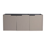 Contemporary Wall Mounted Bathroom Vanity With Soft Close Doors