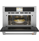 Café 30 in. Single Wall Oven with Advantium Speedcook Technology, Stainless Steel - CSB923P2VS1