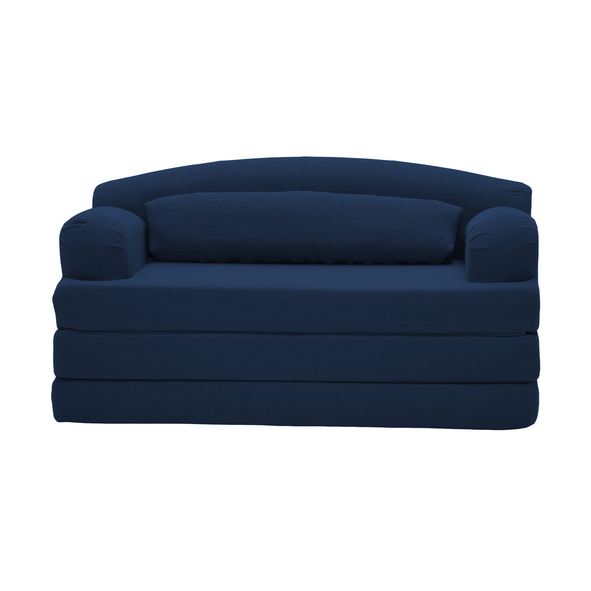 2 Seater Sofa Bed, Compact Foldable Floor Couch
