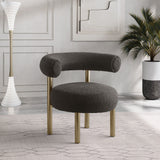 Bordeaux - Boucle Fabric Accent Chair