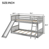 Bunk Bed & Convertible Slide And Ladder